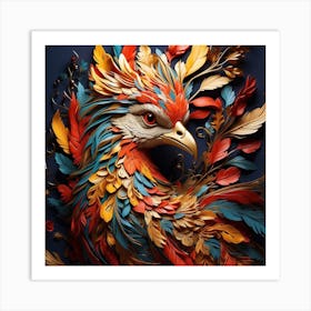 Rooster Art Print