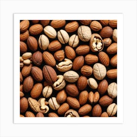 Nut Clusters 1 Art Print