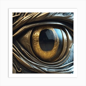 Eye Of The Dragon 4 Art Print