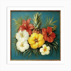 Hawaiian Flowers Art 5 Art Print