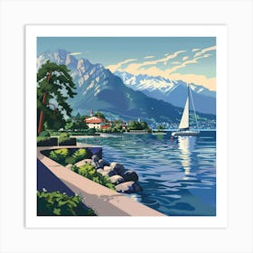 Switzerland Art Print