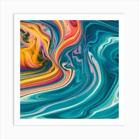 Abstract Painting 2 Art Print