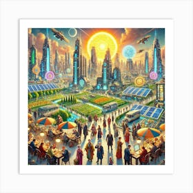 Imperial Citizens Converted Art Print