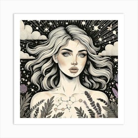 Libra Art Print