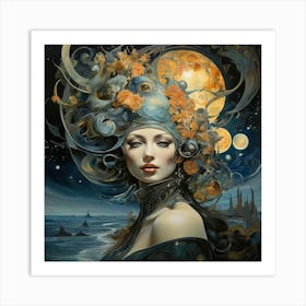 'The Moon' Art Print