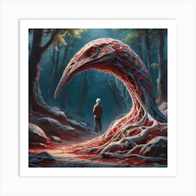 Creature Of The Forest 1 Art Print