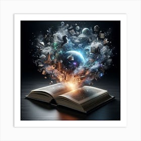 stories in crystal Art Print