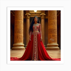 Egyptian Bride 4 Art Print