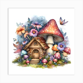 Fairy House 3 Art Print