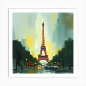 Eiffel Tower 6 Art Print