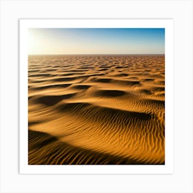 Sahara Desert Art Print