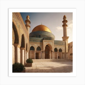 Dome Of The Rock Art Print