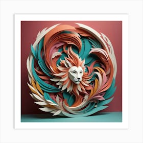 Paper Art Art Print