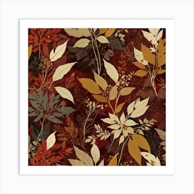 Autumn Leaves 13 Art Print