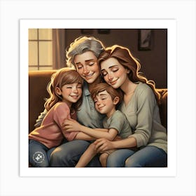 Family Portrait Art Print