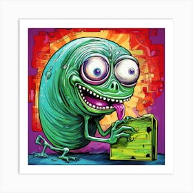 Monster 6 Art Print