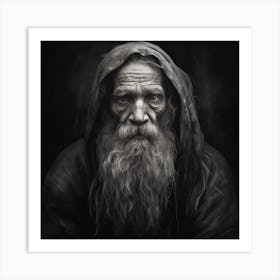 Old Man With Beard 2 Art Print