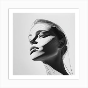 Portrait Of A Woman Art Print