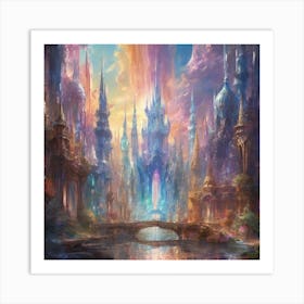 Fantasy City Art Print