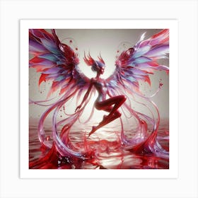 Angel Of Blood Art Print