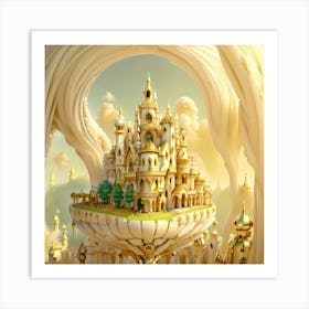 Fairytale Castle Art Print