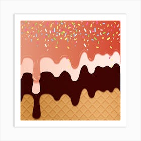 Ice Cream 9 Art Print