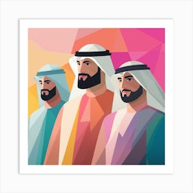 Arabic Men 2 Art Print