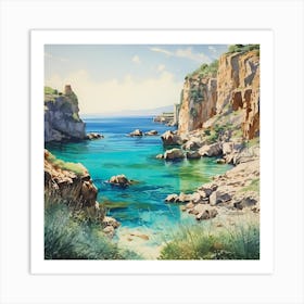 Mediterranean Melodies Art Print