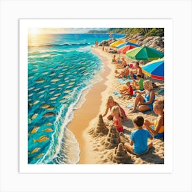 Beach Art Print