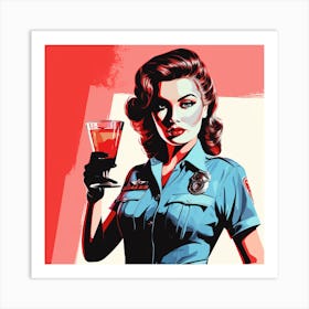 Police Officer 2 Art Print