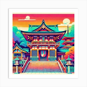 Kiyomizu Dera 2 Art Print