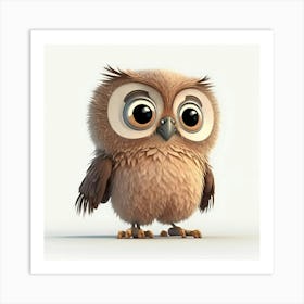 Cute Owl Art Print