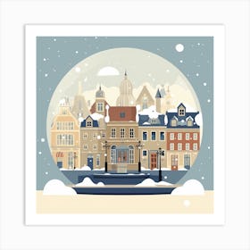 Bruges Belgium 1 Snowglobe Art Print