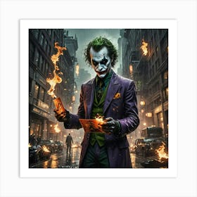 Joker 241 Art Print