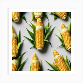 Sweetcorn As A Logo (68) Art Print