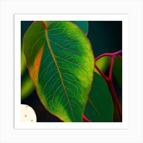 Eucalyptus leaf Art Print