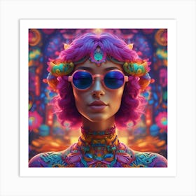 Psychedelic Art Art Print