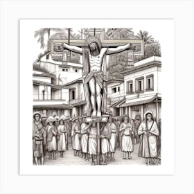 Cross Of Jesus Art Print