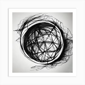 Shapes of Harmony: Geometric Prints Art Print