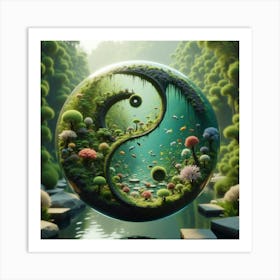 Yin Yang 2 Art Print