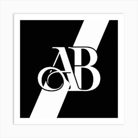 B Logo 2 Art Print