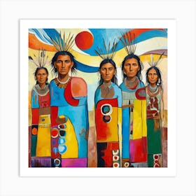 Native Americans Art Print