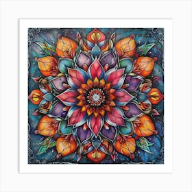 Mandala 5 Art Print