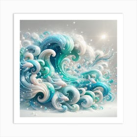 Digital Art Art Print