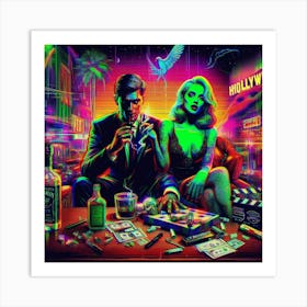 Hollywood Hollywood Art Print