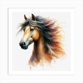 Horse Head 5 Art Print