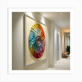 Colorful Wall Art Art Print