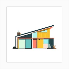 Modern House 4 Art Print