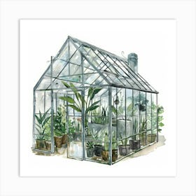 Greenhouse 6 Art Print