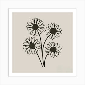 Daisies Art Print